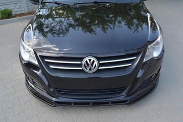 Front Splitter V.1 VW Passat CC Preface model, standaard, Verzenden