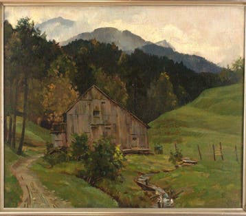 Fritz Vornehm (1899-?) - Chiemgauer Alpen - Hochriess -