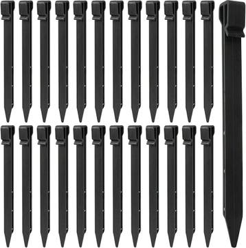 Grondpennen 25cm 25st - Retourdeal | 32% Korting, Caravans en Kamperen, Tentaccessoires, Ophalen of Verzenden, Zo goed als nieuw