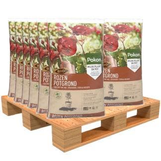 Rozen potgrond pallet | 2250 L | Pokon (Bio-label), Tuin en Terras, Aarde en Mest, Verzenden