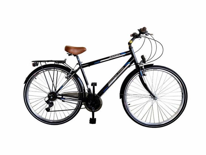 Excel Central Park 28 Inch Heer 18 Versnellingen Zwart, Fietsen en Brommers, Fietsen | Heren | Herenfietsen, Nieuw, Ophalen of Verzenden