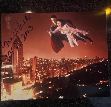 Superman I - Gesigneerde foto Margot Kidder als Lois Lane, Verzamelen, Ophalen of Verzenden, Nieuw, Film, Foto of Kaart