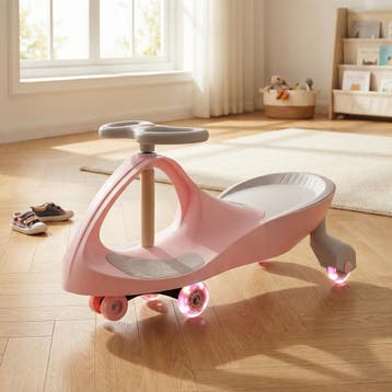 Wiebelwagen Roze | LED Licht | Scherpe Prijs | OP=OP, Diversen, Ophalen of Verzenden, Nieuw