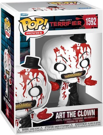 Funko Pop! - Terrifier - Art the Clown (Bloody) #1592 |, Verzamelen, Poppetjes en Figuurtjes, Verzenden, Nieuw