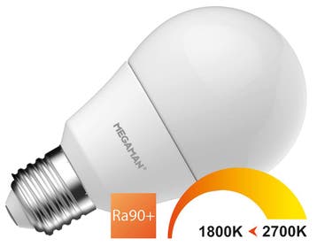 Megaman Dim naar warm LED lamp - MM11070, Verzenden, Nieuw, Overige typen