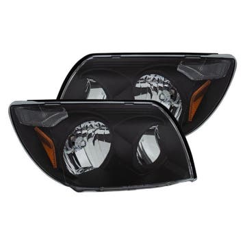 ANZO 2003-2005 Toyota 4Runner Crystal Headlights Black, Ophalen of Verzenden, Nieuw