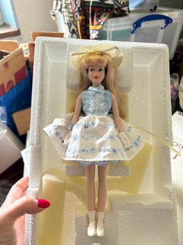 Mattel - Barbiepop - 30th Anniversary Skipper Porcelain Doll