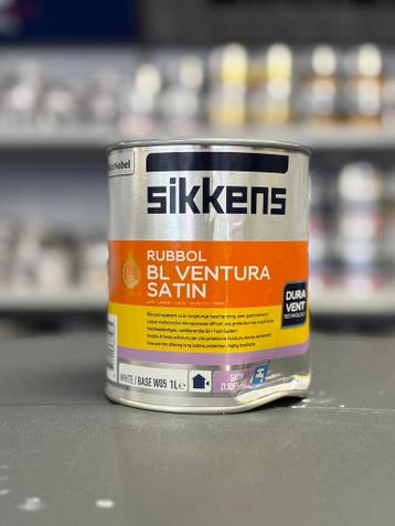 Sikkens Rubbol BL Ventura Satin 1L - Beschadigd blik, Minder dan 5 liter, Nieuw, Lak