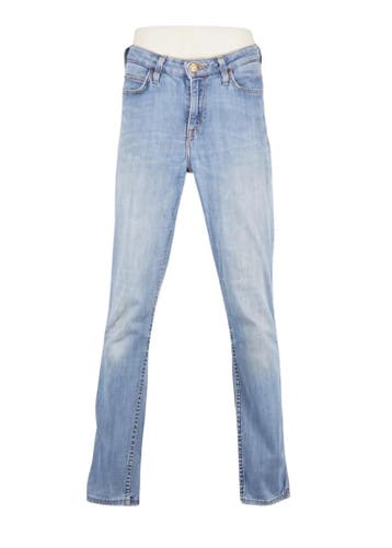 Lee Jeans Dames maat W24 / L26 Blauw Vintage, Blauw, Ophalen of Verzenden, W27 (confectie 34) of kleiner, Lee