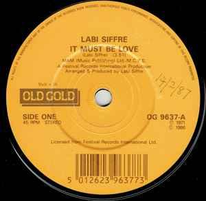 vinyl single 7 inch - Labi Siffre - It Must Be Love / Cry..., Verzenden, Zo goed als nieuw, 7 inch, Pop