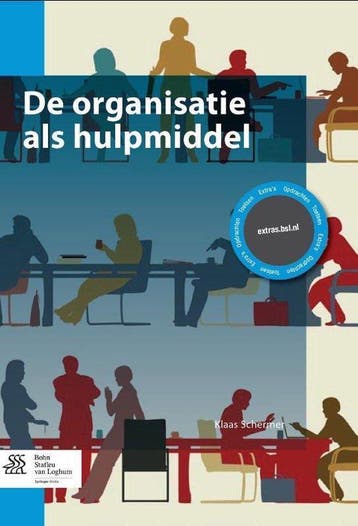 9789036803618 De organisatie als hulpmiddel | Tweedehands, Verzenden, Zo goed als nieuw, Klaas Schermer
