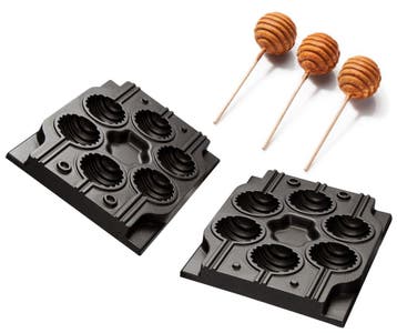 Twist Pop bakplaten | Aluminium met antiaanbaklaag, Verzenden, Nieuw in verpakking