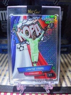 Wild Card Comix Lamine Yamal Único (1/1), Rookie-kaart,, Nieuw