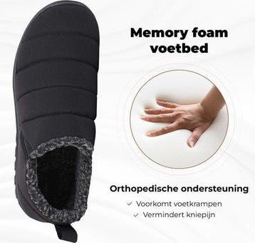 2dekans | Pantoffels Heren - Sloffen - Zwart - - 40/41, Ophalen of Verzenden, Zo goed als nieuw, Comfeet, Zwart