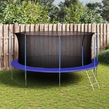 vidaXL Veiligheidsnet voor 4,57 m ronde trampoline, Verzenden, Nieuw