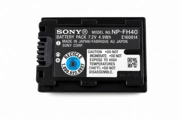 NP-FH40 Accu / Batterij voor Sony Handycam DCR-HC / DCR-DVD-, Verzenden, Zo goed als nieuw