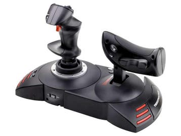 Thrustmaster T.Flight Hotas X Zwart USB Vluchtsimulator PC, Computers en Software, Verzenden, Nieuw, THRUSTMASTER