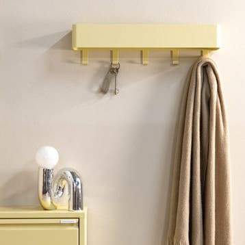 Spinder Design Dax Play 5 wandkapstok - butter yellow, Verzenden, Nieuw