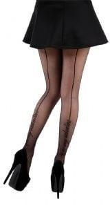 Pamela Mann, Be My Valentine Tights Black., Kleding | Dames, Verzenden