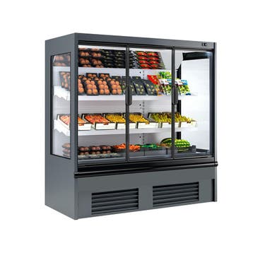 GGM Gastro | Wandkoeling - 1955mm - 677 liter - met 3 |, Verzenden, Nieuw