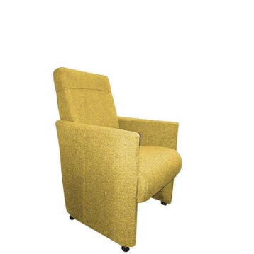 Eetkamerstoel Rob - eetkamerstoelen - Goud, Nieuw, Stof