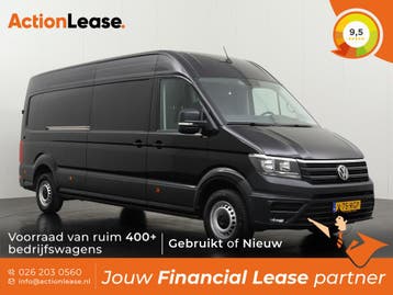 Volkswagen Crafter Bestelbus L4 H3 2023 Diesel Automaat, Auto's, Automaat, Zwart, Diesel, Nieuw