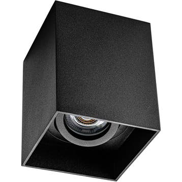 Opbouwspot GU10 - Pragmi Luxina Pro - Opbouw Vierkant - Mat, Ophalen of Verzenden, Nieuw, Overige fittingen, Plafondspot of Wandspot