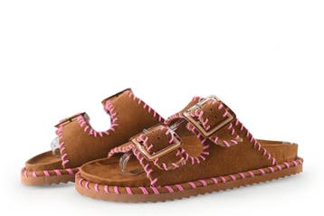 Colors of California Slippers in maat 38 Bruin, Kleding | Dames, Schoenen, Slippers, Bruin, Verzenden, Zo goed als nieuw