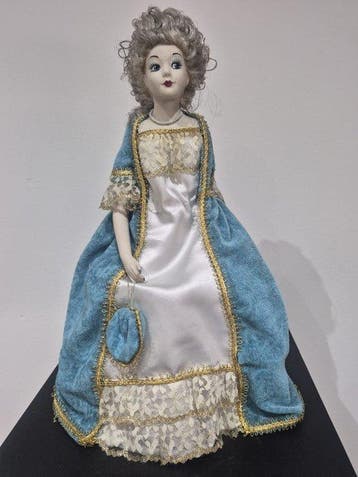 otro - Pop Elegante muñeca de salón en porcelana fina -