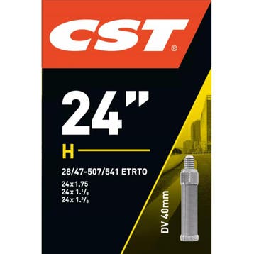 CST Binnenband 24 inch - Dunlop ventiel 40 mm - Duurzaam..., Ophalen of Verzenden, Nieuw, Band