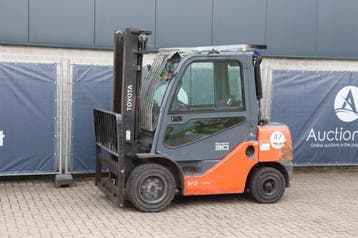 Veiling: Heftruck Toyota T02-8FDF30 Diesel 3000kg 3.7m 2020, Ophalen, 3000 tot 4000 kg, Diesel, Heftruck