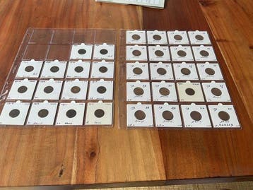 Nederland. Wilhelmina. 1 Cent 1892-1940 (34 stuks) complete, Postzegels en Munten, Munten | Nederland