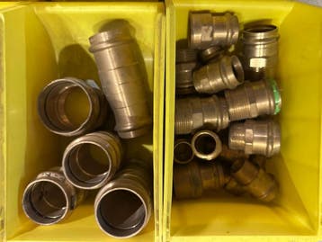 Viega Pressfitting Sanpress, Ophalen of Verzenden, Gebruikt