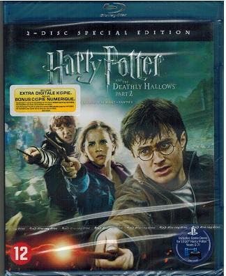 blu-ray - Daniel Radcliffe - Harry Potter And The Deathly..., Cd's en Dvd's, Blu-ray, Nieuw in verpakking, Verzenden