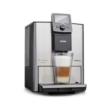 Nivona Caferoma 825, nieuw, gratis proefpakket koffie!, Afneembaar waterreservoir, Espresso apparaat, 10 kopjes of meer, Nieuw