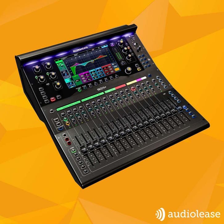 Allen Heath SQ-5+ digitale mixer leasen!, Muziek en Instrumenten, Mengpanelen, Nieuw, Microfooningang, 20 kanalen of meer, Ophalen of Verzenden
