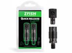 Quick Release Connector Zwart 2 st. - Karper XL, Watersport en Boten, Hengelsport | Karpervissen, Verzenden, Nieuw, Overige typen