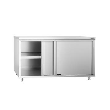 GGM Gastro | Gesloten RVS werktafel PREMIUM - 1600x600mm - |, Verzenden, Nieuw in verpakking, Meubilair