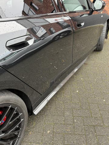 BMW 5 Serie G60 / G61 / i5 MPE carbon side skirt extensions, Auto diversen, Verzenden