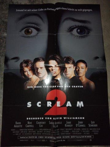 NEVE CAMPBELL WES CRAVEN - SCREAM 2 - Jaren 1990, Nieuw