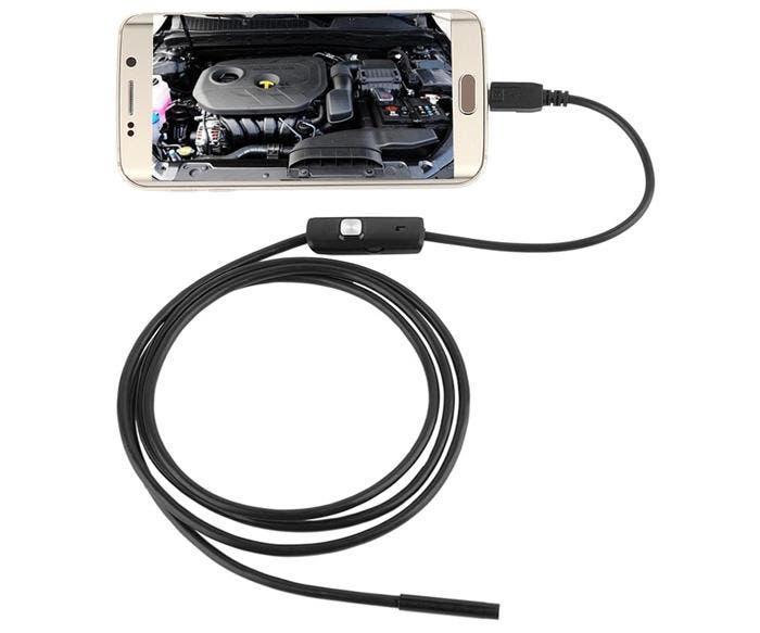 2M micro USB endoscoop Ø 5.5 - Android, Doe-het-zelf en Verbouw, Gereedschap | Overige machines, Nieuw, Ophalen of Verzenden
