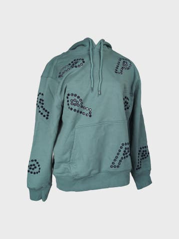 Palace Hoodie Dames maat L Sage Green, Overige kleuren, Maat 42/44 (L), Ophalen of Verzenden, Zo goed als nieuw