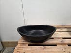 Waskom kunststof 55 x 33 x 14 cm mat zwart (showroom model), Doe-het-zelf en Verbouw, Sanitair, Ophalen of Verzenden, Nieuw, Bad