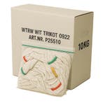 Primp Poetslappen hk katoen wit 10 kg, wit, Verzenden, Nieuw