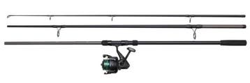 DAM Full Tech Carp Karperhengel 12ft 3lb (3-Delig) + 6000FD, Verzenden, Nieuw