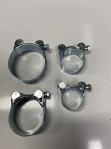 Zware kwaliteit breedband slangklem tbv 50mm gewapende slang, Ophalen of Verzenden, Nieuw, Overige typen