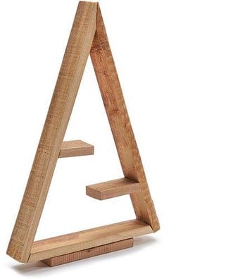 Houten Kerstboom Jolly met voet 32x5x48 cm, Hobby en Vrije tijd, Ophalen of Verzenden, Nieuw