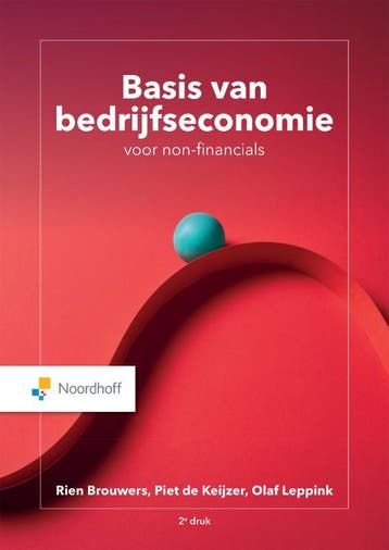 Basis van bedrijfseconomie voor non financials 9789001278380, Verzenden, Zo goed als nieuw