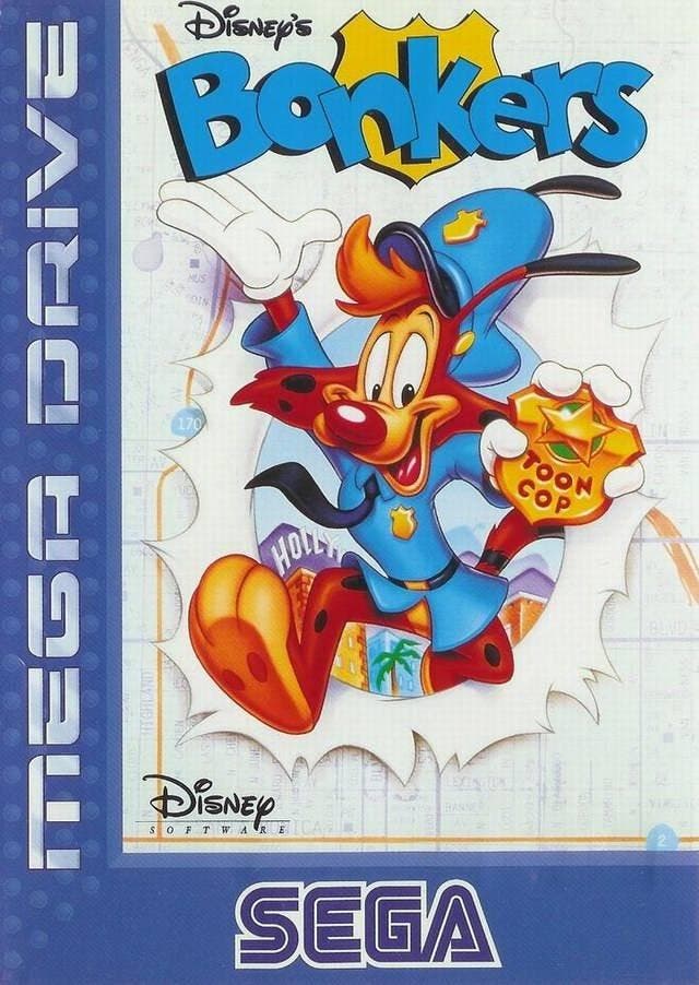 Bonkers (Sega MegaDrive), Spelcomputers en Games, Games | Sega, Gebruikt, Verzenden