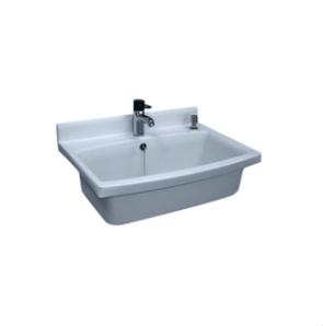 Uitstortgootsteen 700x500 mm wit – kunststof – met overl, Verzenden